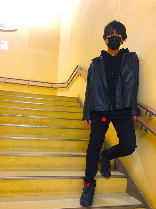 Y 3 ワイスリー のベルトを使った人気ファッションコーディネート Radiopio12