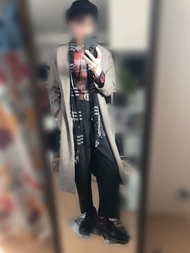 「JEANASIS（ジーナシス）のアイテム（その他アウター）」を使った、k-sanさん（メンズ・177cm）の秋コーディネート