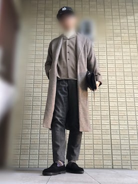 「JEANASIS（ジーナシス）のアイテム（その他アウター）」を使った、k-sanさん（メンズ・177cm）の秋コーディネート