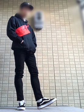 「JEANASIS（ジーナシス）のアイテム（その他アウター）」を使った、k-sanさん（メンズ・177cm）の冬コーディネート