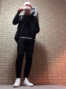 「アイテム（キーケース/キーアクセサリー）」を使った、k-sanさん（メンズ・177cm）の冬コーディネート