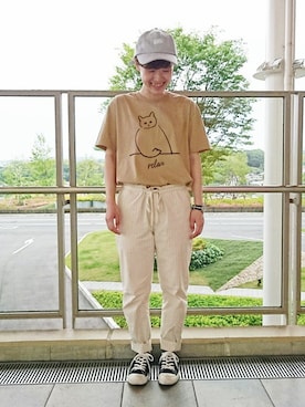 「アイテム（腕時計）」を使った、Siさん（レディース・155cm）の春コーディネート