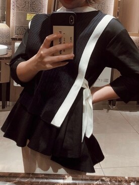 「antic rag（アンティックラグ）のアイテム」を使った、HIKOさん（レディース・154cm）の秋コーディネート