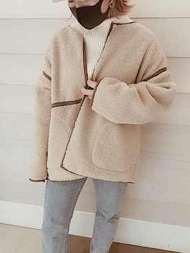 「antic rag（アンティックラグ）のアイテム」を使った、HIKOさん（レディース・154cm）の秋コーディネート