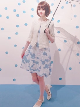 「ユニコーン」｜「アイテム（ワンピース/ドレス）」を使った、NNNNさん（レディース・165cm）の冬コーディネート