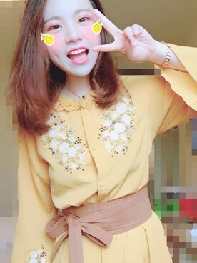 rinさん（レディース・157cm）の夏コーディネート