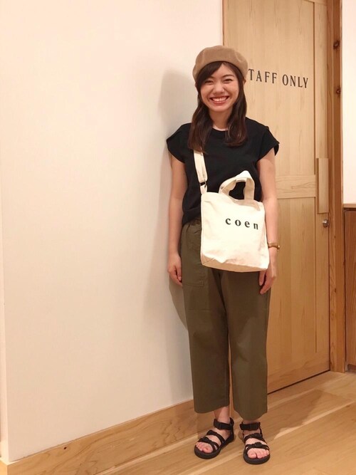 Coen つきだて Coenのトートバッグを使ったコーディネート Wear