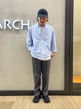 川野健也さん（メンズ・169cm）の春コーディネート