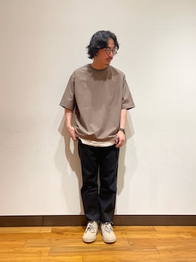 川野健也さん（メンズ・169cm）の春コーディネート