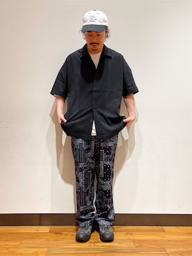 川野健也さん(メンズ・169cm)の春コーディネート