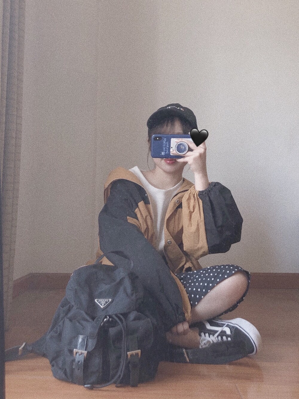 「休日スタイル、ootd、春コーデ、低身長、outfit」｜「WEGOのWEGO/マウンテンパーカー（マウンテンパーカー、イエロー系）」を使った、inrinさん（レディース・152cm）の春コーディネートの1枚目の写真