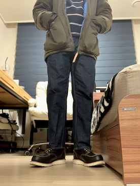「fjall raven down jacket no.16」｜skarudals1さん（メンズ・172cm）の冬コーディネート