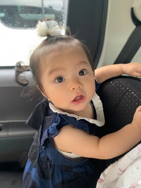 「Coutureのアイテム」を使った、myさん（キッズ・80cm）の秋コーディネート