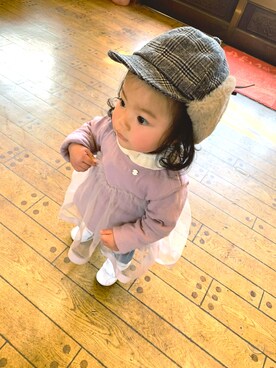 myさん（キッズ・80cm）の冬コーディネート