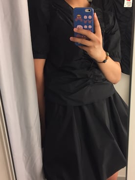 「H&M（エイチ・アンド・エム）のアイテム（チュニック）」を使った、AsunaSunaさん（レディース・170cm）の夏コーディネート