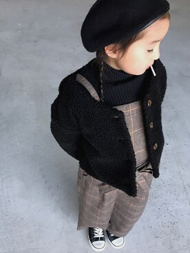 noaさん(キッズ・110cm)の冬コーディネート