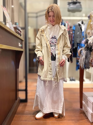 TATRASのモッズコートを使ったレディース人気ファッション