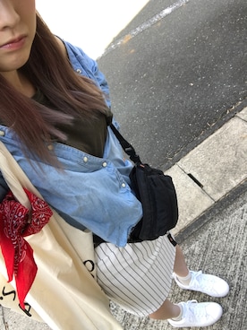 「CIBONE（シボネ）のアイテム」を使った、kahoさん（レディース・164cm）の冬コーディネート