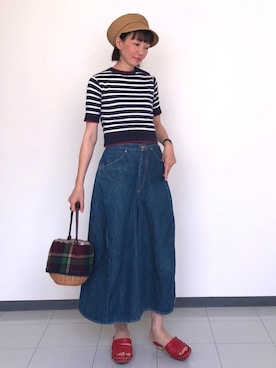 「ケイタマルヤマ」｜fusakoさん（レディース・163cm）の春コーディネート