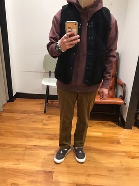 「worknotwork」｜hayakazu16さん（メンズ・165cm）の冬コーディネート