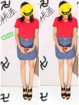 🧸さん（レディース・163cm）の夏コーディネート