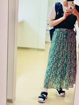 🧸さん（レディース・163cm）の夏コーディネート