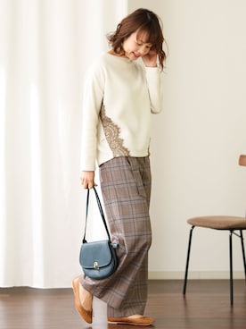 GreadyBrilliantSTAFFさん（レディース・161cm）の冬コーディネート