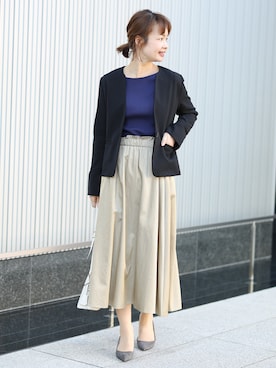 GreadyBrilliantSTAFFさん(レディース・161cm)の冬コーディネート