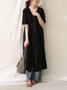 GreadyBrilliantSTAFFさん（レディース・168cm）の春コーディネート