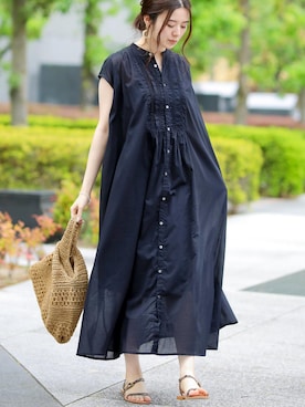 GreadyBrilliantSTAFFさん（レディース・168cm）の夏コーディネート