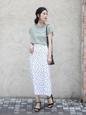 GreadyBrilliantSTAFFさん(レディース・161cm)の夏コーディネート
