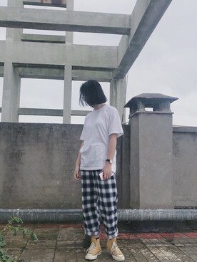 「天台」｜Senyanoyさん（レディース・163cm）の夏コーディネート