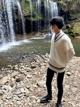「アイテム（フォーマルスーツ/小物）」を使った、buchaiku.sさん（メンズ・176cm・20代）の春コーディネート
