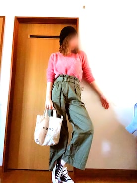 「ZOZO（ゾゾ）のアイテム（帽子）」を使った、mahalo  さん（レディース・164cm）の秋コーディネート