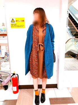 「ZOZO（ゾゾ）のアイテム（ノーカラージャケット）」を使った、mahalo  さん（レディース・164cm）の秋コーディネート
