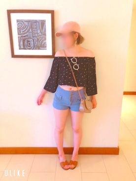 「hawaii」｜「アイテム（帽子）」を使った、mahalo  さん（レディース・164cm）の秋コーディネート