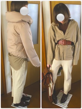 「VIS（ビス）のアイテム（ブルゾン）」を使った、mahalo  さん（レディース・164cm）の秋コーディネート