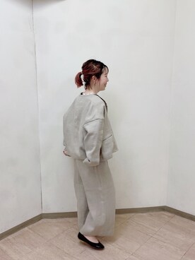 nishitomoさん（レディース・158cm）の春コーディネート