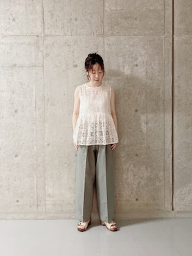 nishitomoさん（レディース・158cm）の春コーディネート