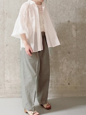 nishitomoさん（レディース・158cm）の春コーディネート