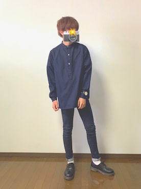 けーちさん（メンズ・169cm）の春コーディネート