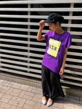 Hikaruさん(レディース・155cm)の夏コーディネート