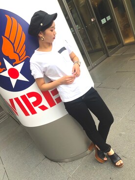 Hikaruさん（レディース・155cm）の夏コーディネート