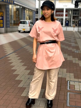 Hikaruさん（レディース・156cm）の春コーディネート