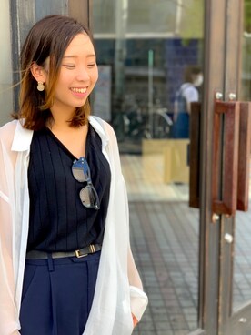 Hikaruさん(レディース・156cm)の夏コーディネート