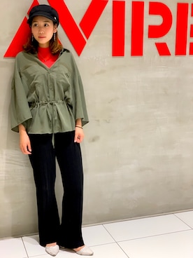 Hikaruさん（レディース・156cm）の夏コーディネート