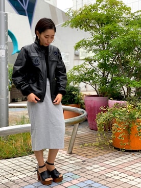 Hikaruさん（レディース・156cm）の秋コーディネート