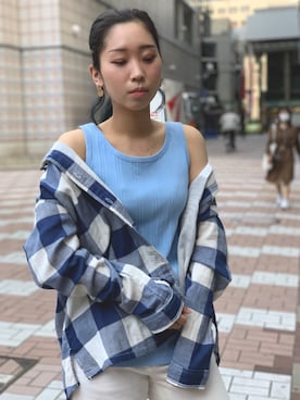 Hikaruさん（レディース・156cm）の春コーディネート