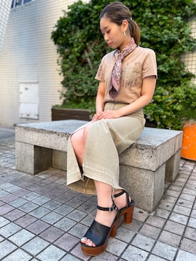 Hikaruさん(レディース・156cm)の春コーディネート