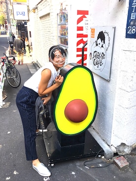 rinさん（レディース・152cm）の秋コーディネート